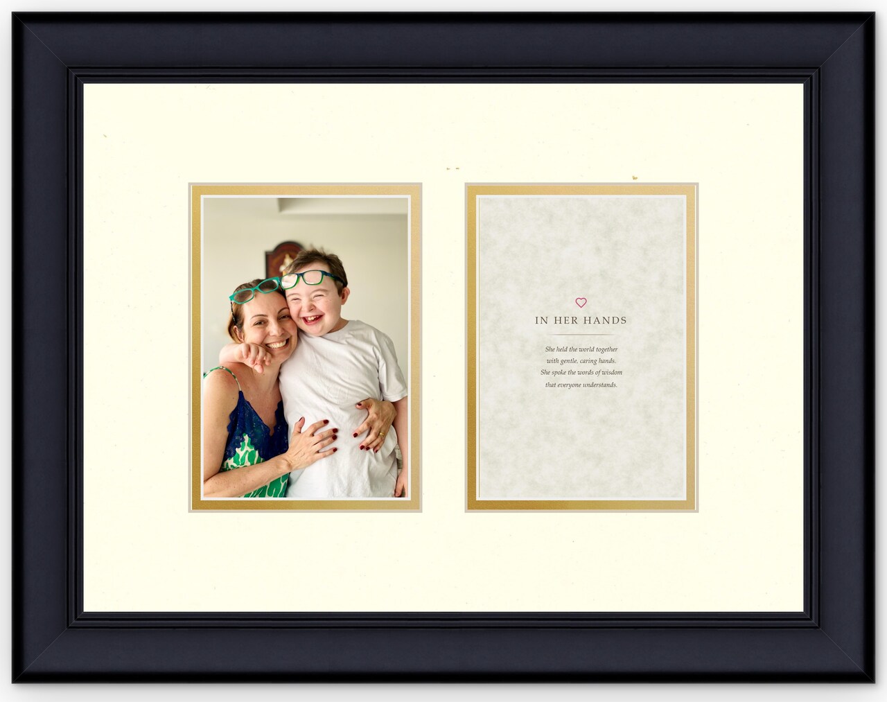 CustomPictureFrames.com Mother's Day Frame - Multiple Sizes Made in the USA